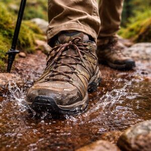 Merrell Brindle Outdoor Hiking Shoes Boots 7 all season brown men’s unisex